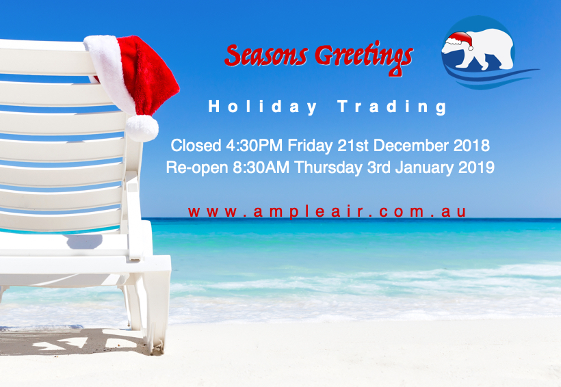 Holiday Period Closure