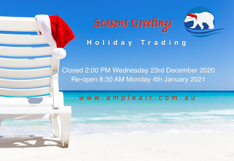 Ample Air Conditioning Penrith & Blue Mountains Holidays Notice